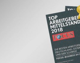 TOBLER – AUSGEZEICHNET ZUM „TOP ARBEITGEBER 2018“